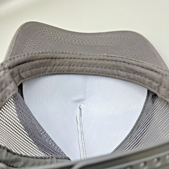 Bass Pro Shops Hunter Grey Snapback Trucker Mesh Hat Adult One Size - Picture 6 of 6